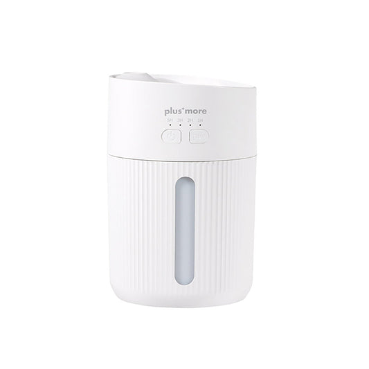 倒れても水がこぼれにくい 充電式コードレス 上部給水 加湿器 ホワイト