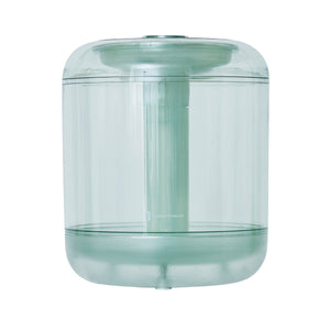 充電式クリア 加湿器 LEDライト付 ミントグリーン