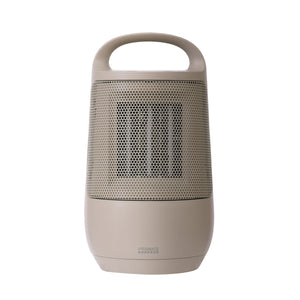 首振り機能付 セラミックファンヒーター キャメル