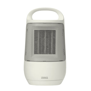 首振り機能付 セラミックファンヒーター ホワイト