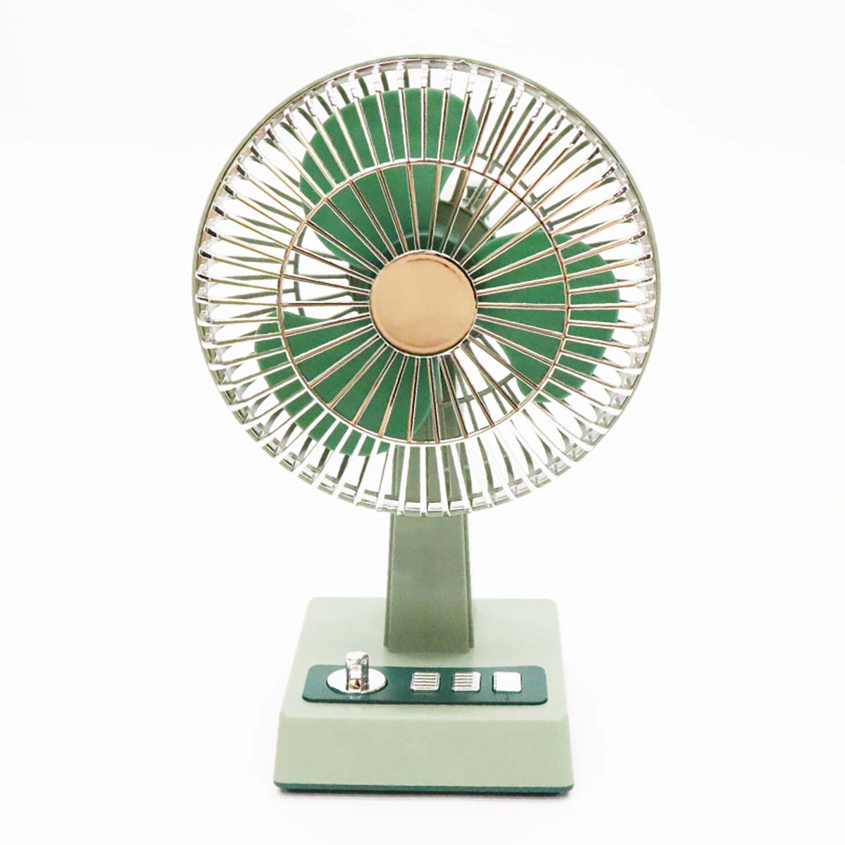 レトロ調卓上扇風機
