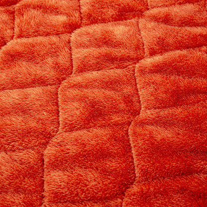 FLAME YARN 岩盤浴のような5層掛布団カバー 150×210cm ブラウン