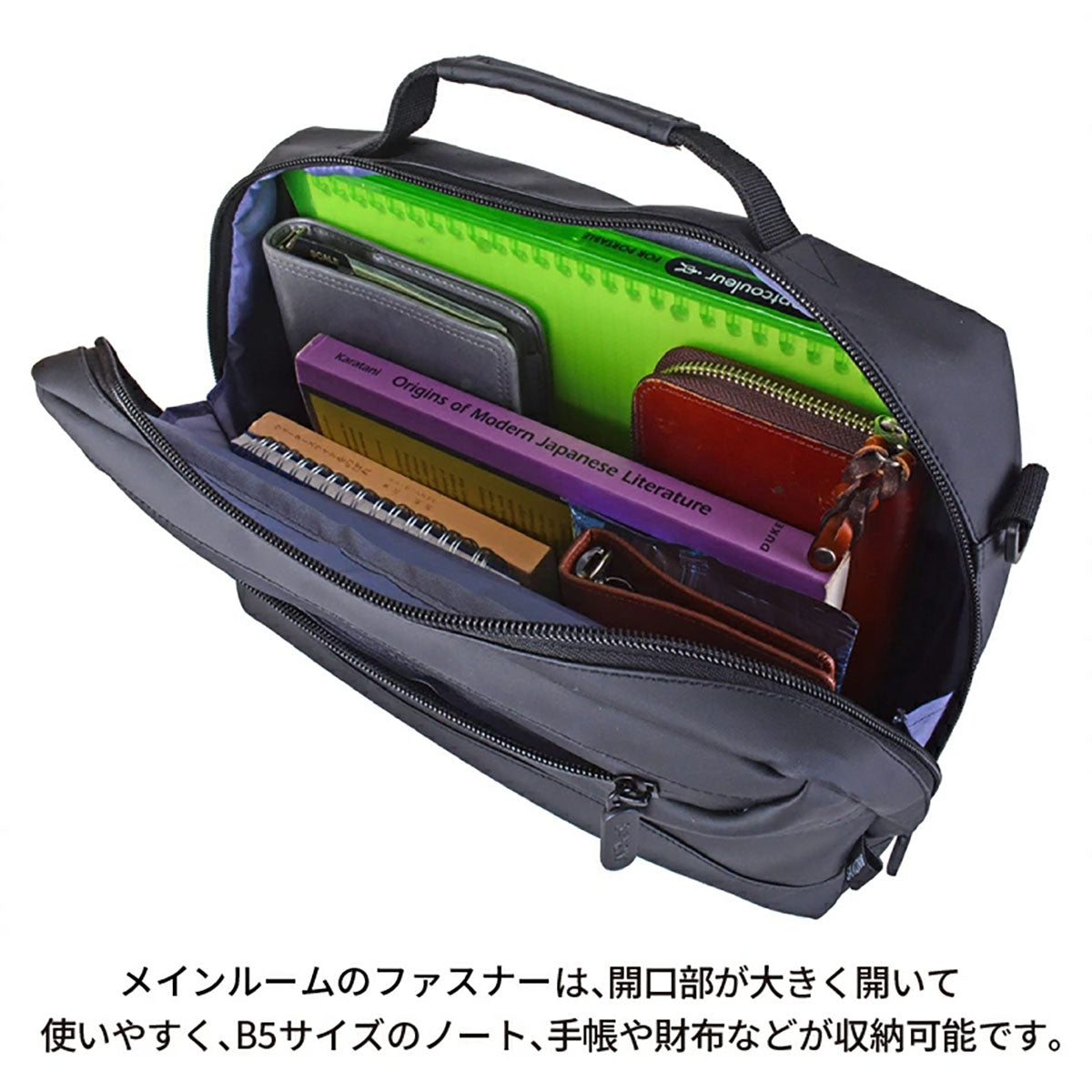SAXON ネオガード 横型 ショルダーバッグ ブラック 5240 L