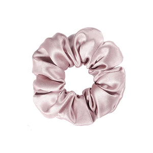 シルク シュシュ ヘアゴム ヘアアクセサリー ローズ