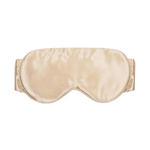 シルク アイマスク 睡眠 旅行 リラックス シャンパン