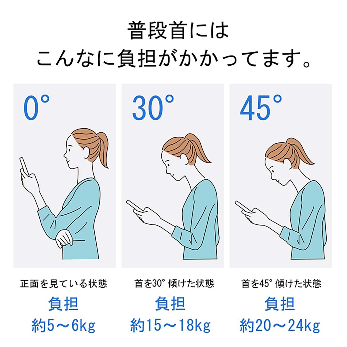 頸椎サポート枕　ブラック