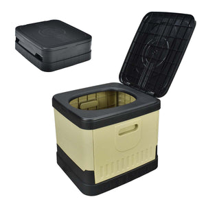 非常用　折りたたみ式簡易トイレ ベージュ