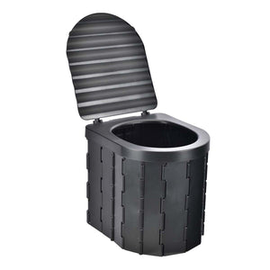 防災用　簡易トイレ　１２回分　　ブラック