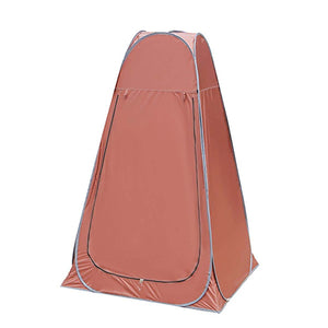 プライバシーテント　ブラウン