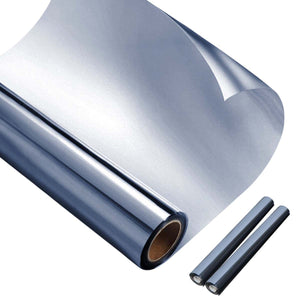 ガラスフィルム２枚セット　防犯飛散防止　ブルー