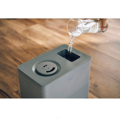 上部給水式ハイブリッド加湿器 ERU MOIST PLUS（エルモイストプラス）　グレー