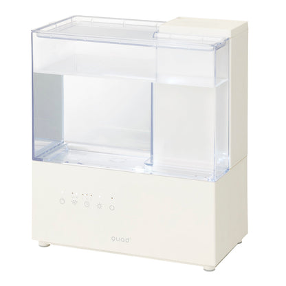 上部給水式スチーム加湿器 ERU MOIST CLEAR（エルモイスト クリア）　アイボリー