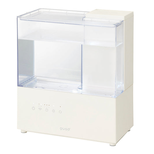 上部給水式スチーム加湿器 ERU MOIST CLEAR（エルモイスト クリア）　アイボリー