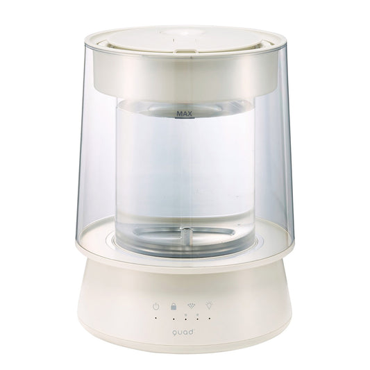 ガラススチーム加湿器　GLASS（グラス）　アイボリー