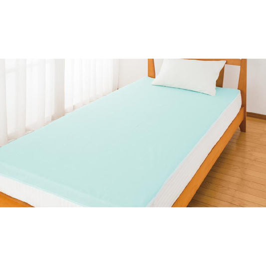 スムース防水シーツ(全面) ブルー 105×200cm