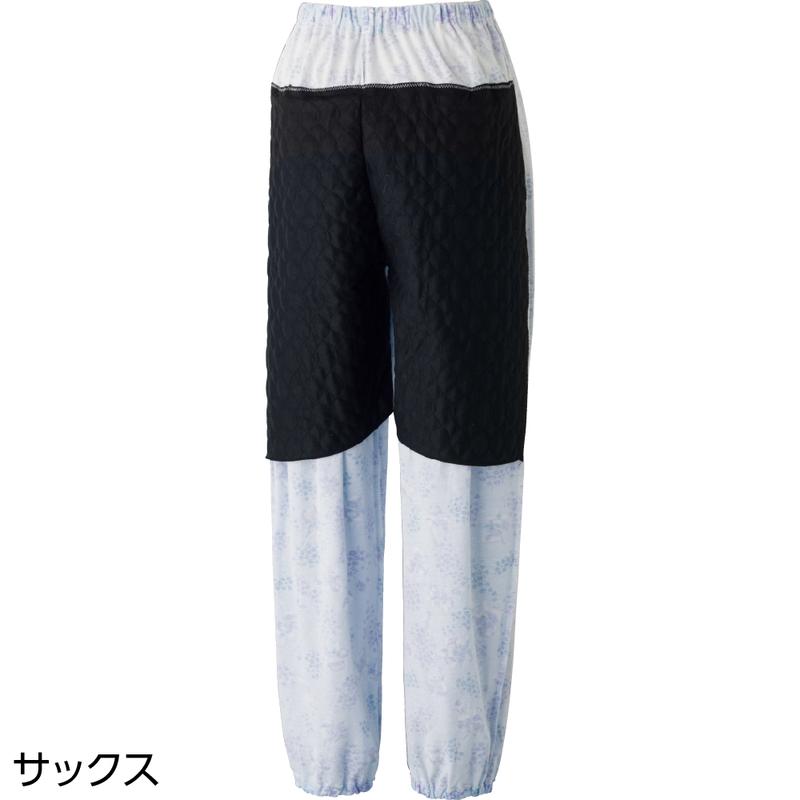 すいとるパジャマパンツ(婦人) サックス Ｍ