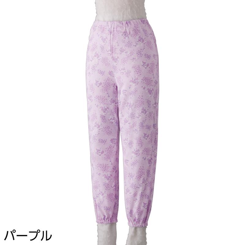 すいとるパジャマパンツ(婦人) パープル Ｍ