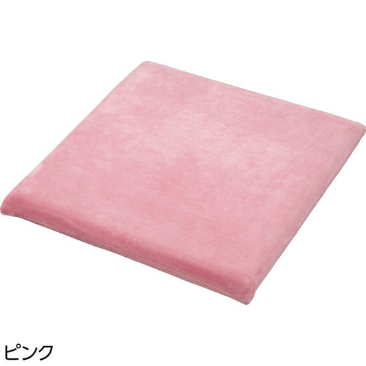 もちとろんシートクッション ピンク 40×40×4cm
