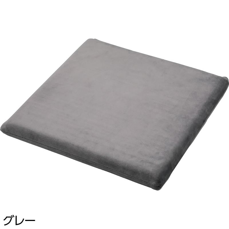 もちとろんシートクッション グレー 40×40×4cm