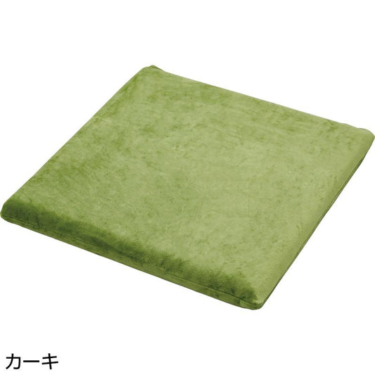 もちとろんシートクッション カーキ 40×40×4cm