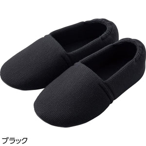 あゆみエスパド スリッパ ブラック Ｍ(22.0～23.0)