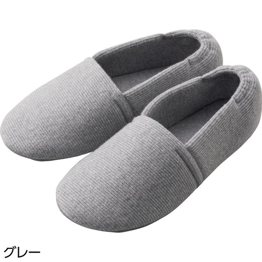 あゆみエスパド スリッパ グレー Ｓ(20.5～21.5)