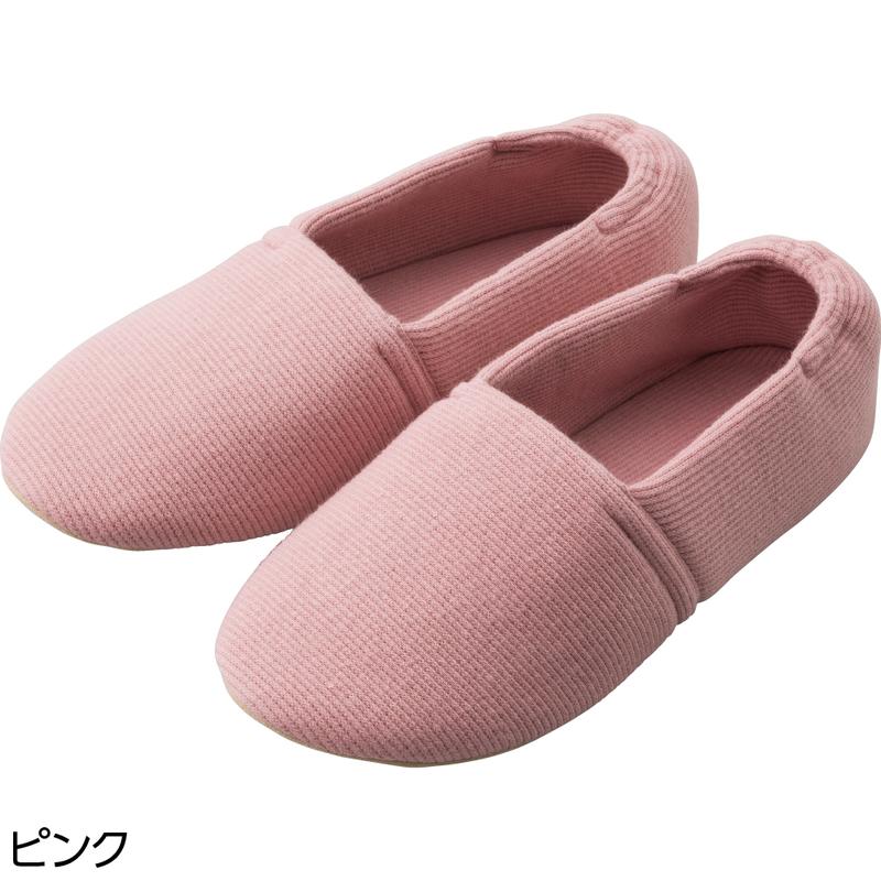 あゆみエスパド スリッパ ピンク ＬＬ(25.0～26.0)