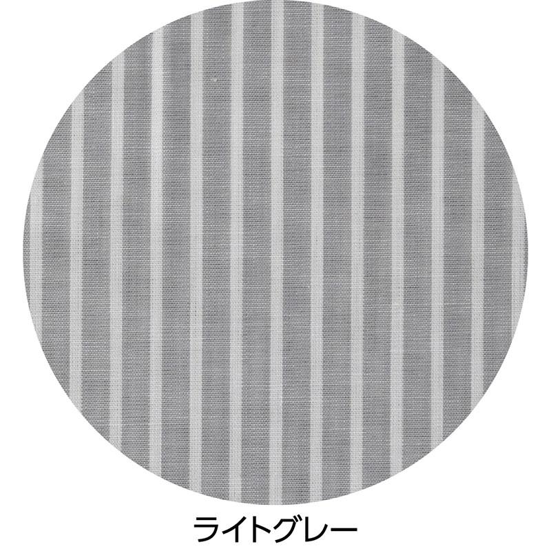 シャーリング衿ブラウス ライトグレー Ｌ