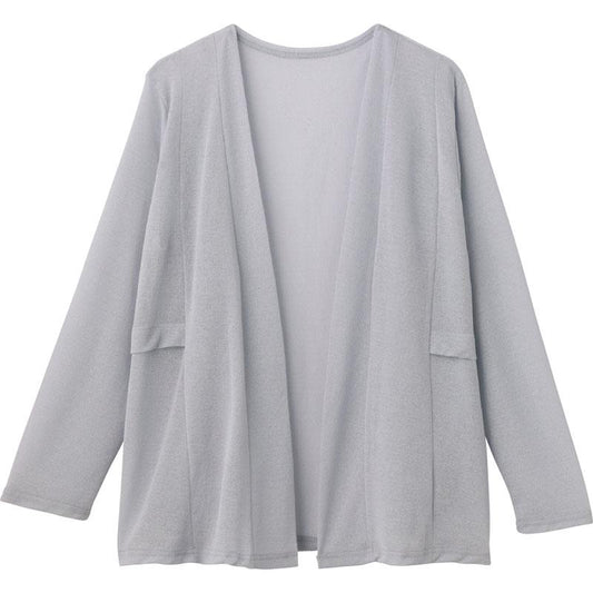 ウエスト切替トッパー グレー ＬＬ