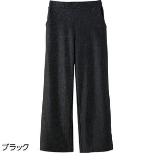 デニム調裏メッシュパンツ ブラック Ｌ(股下60cm)