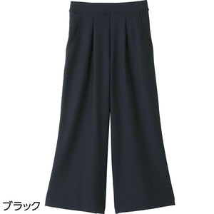 ストライプワイドパンツ ブラック Ｌ