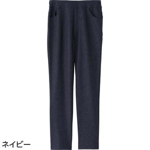 ロベント柄カジュアルパンツ ネイビー Ｍ(股下60cm)