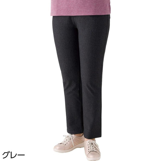 ロベント柄カジュアルパンツ グレー Ｍ(股下68cm)