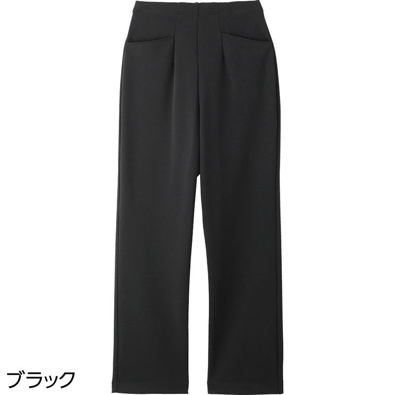 柔らかハイテンションパンツ ブラック Ｍ(股下67cm)