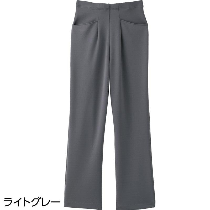柔らかハイテンションパンツ ライトグレー Ｍ(股下62cm)