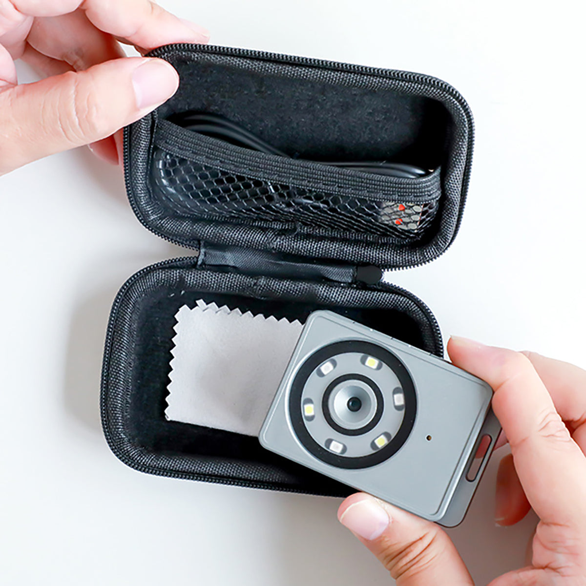 マジックルーペ　キューブ　撮影　保存　顕微鏡