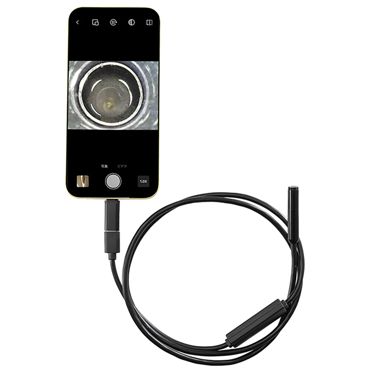 スマホ接続式 スネークカメラ コネーク