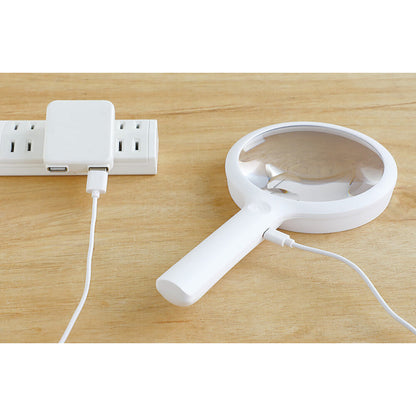 手持ちルーペ 充電式 smolia ハンディ