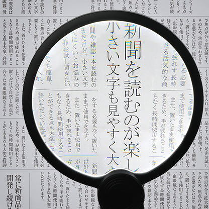 首掛けルーペ 充電式 smolia ヘンディ