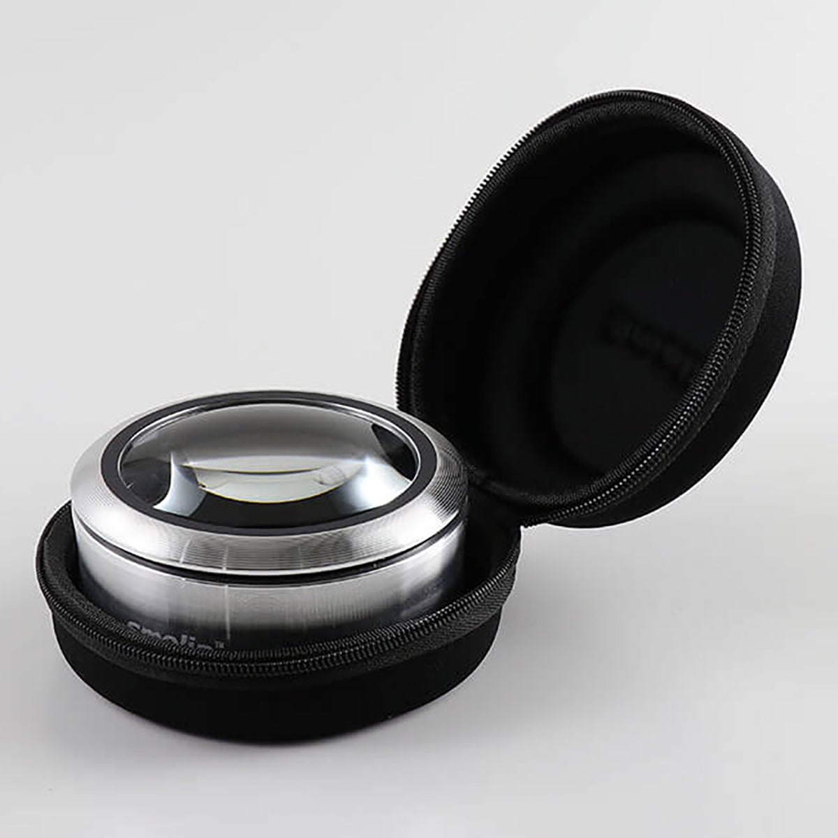 LED拡大鏡 充電式 smolia ルミナ グレー