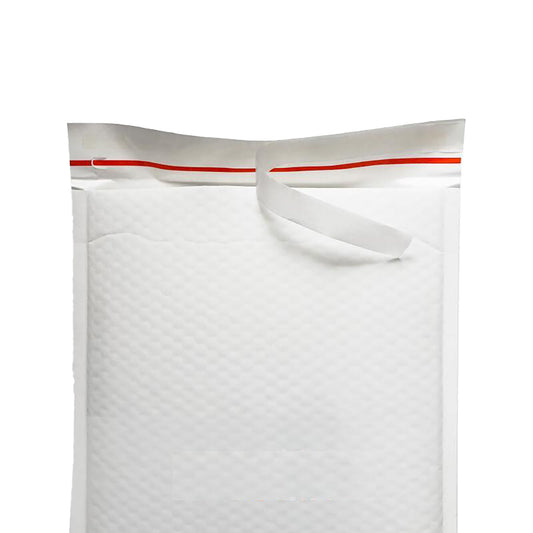 クッション封筒　白色クラフト紙　DVDサイズ　3層小粒クッション　2400枚入り