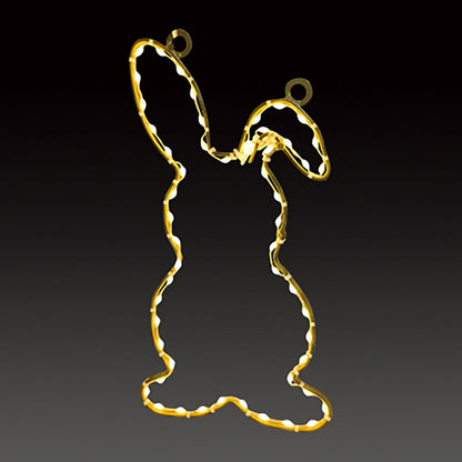 LEDファンタジックジュエリー イルミネーション 飾り ウサギ