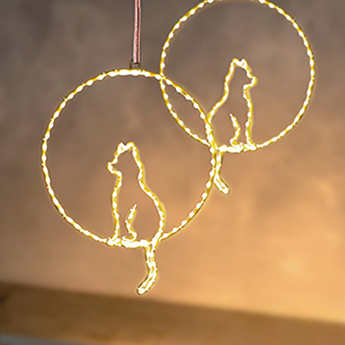 LEDファンタジックジュエリー イルミネーション 飾り キャット