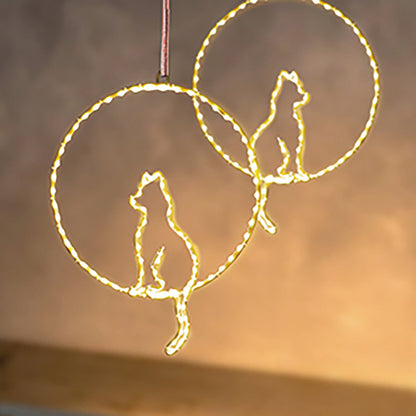 LEDファンタジックジュエリー イルミネーション 飾り キャット