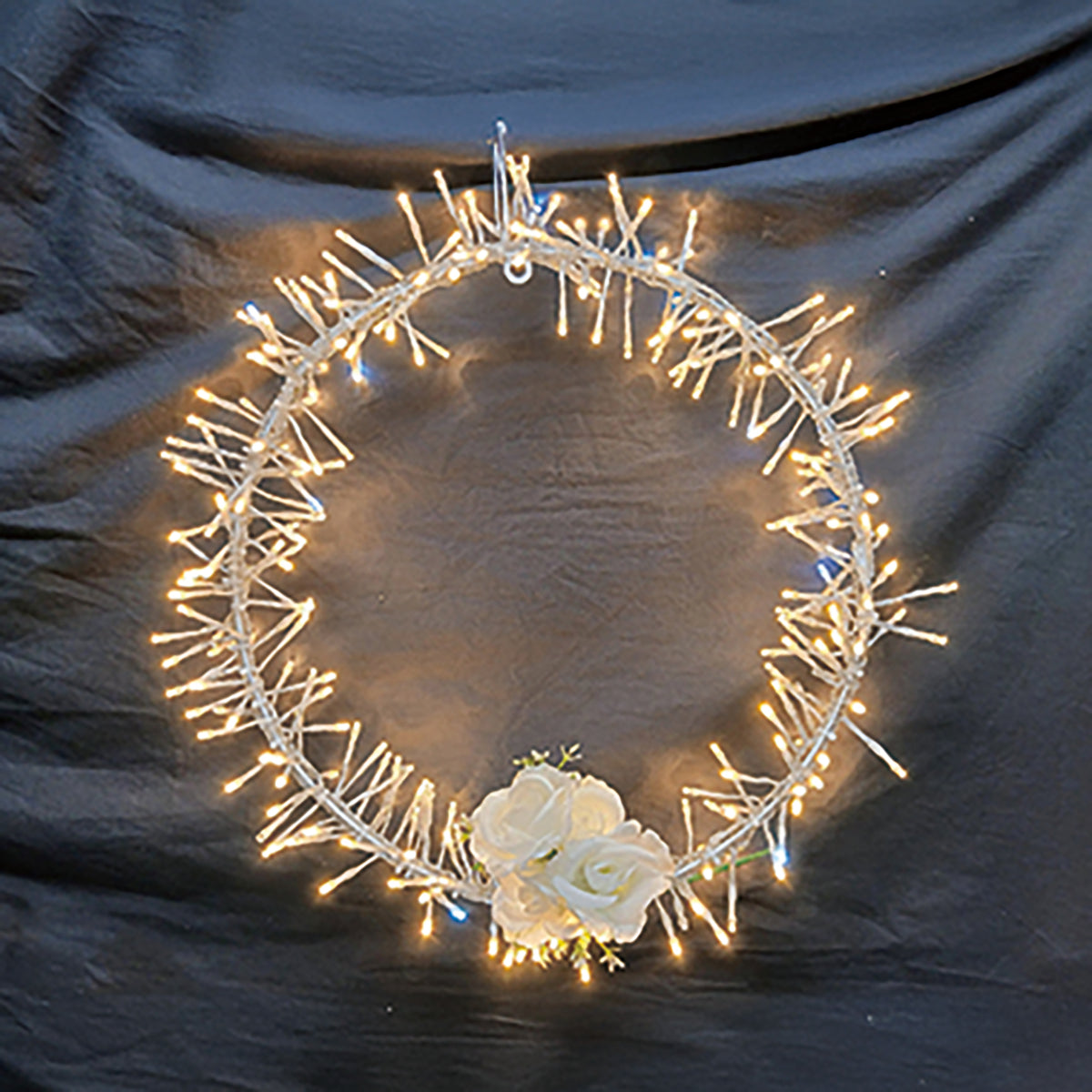 LEDプレンティリース イルミネーション 飾り 450Φ ウォームホワイト