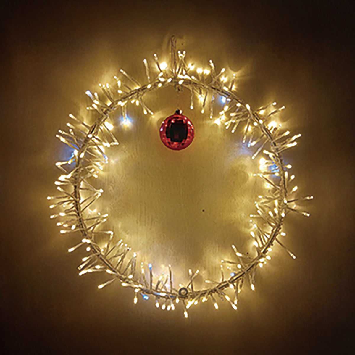 LEDプレンティリース イルミネーション 飾り 450Φ ウォームホワイト