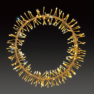 LEDプレンティリース イルミネーション 飾り 450Φ ウォームホワイト