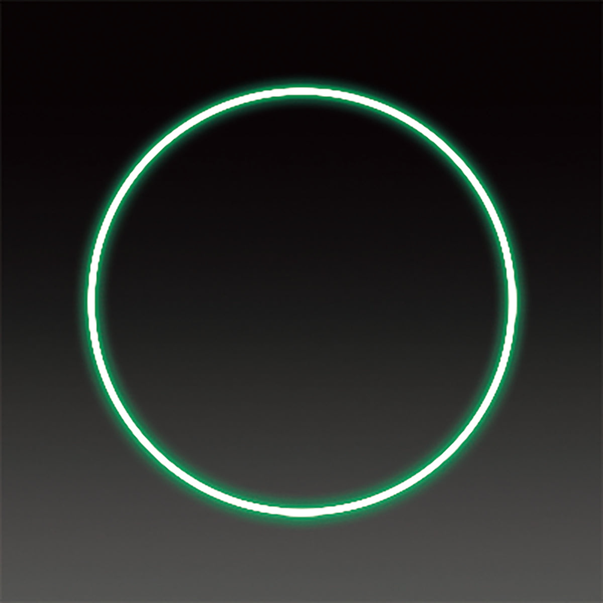 LEDフレキシ リング イルミネーション 飾り グリーン(特大)