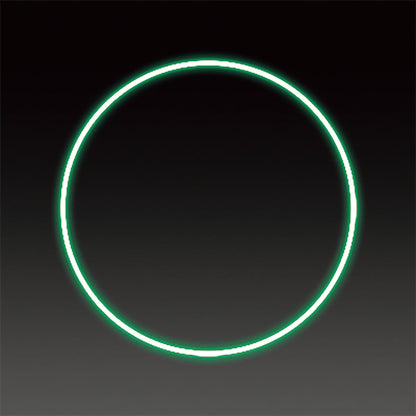 LEDフレキシ リング イルミネーション 飾り グリーン(特大)
