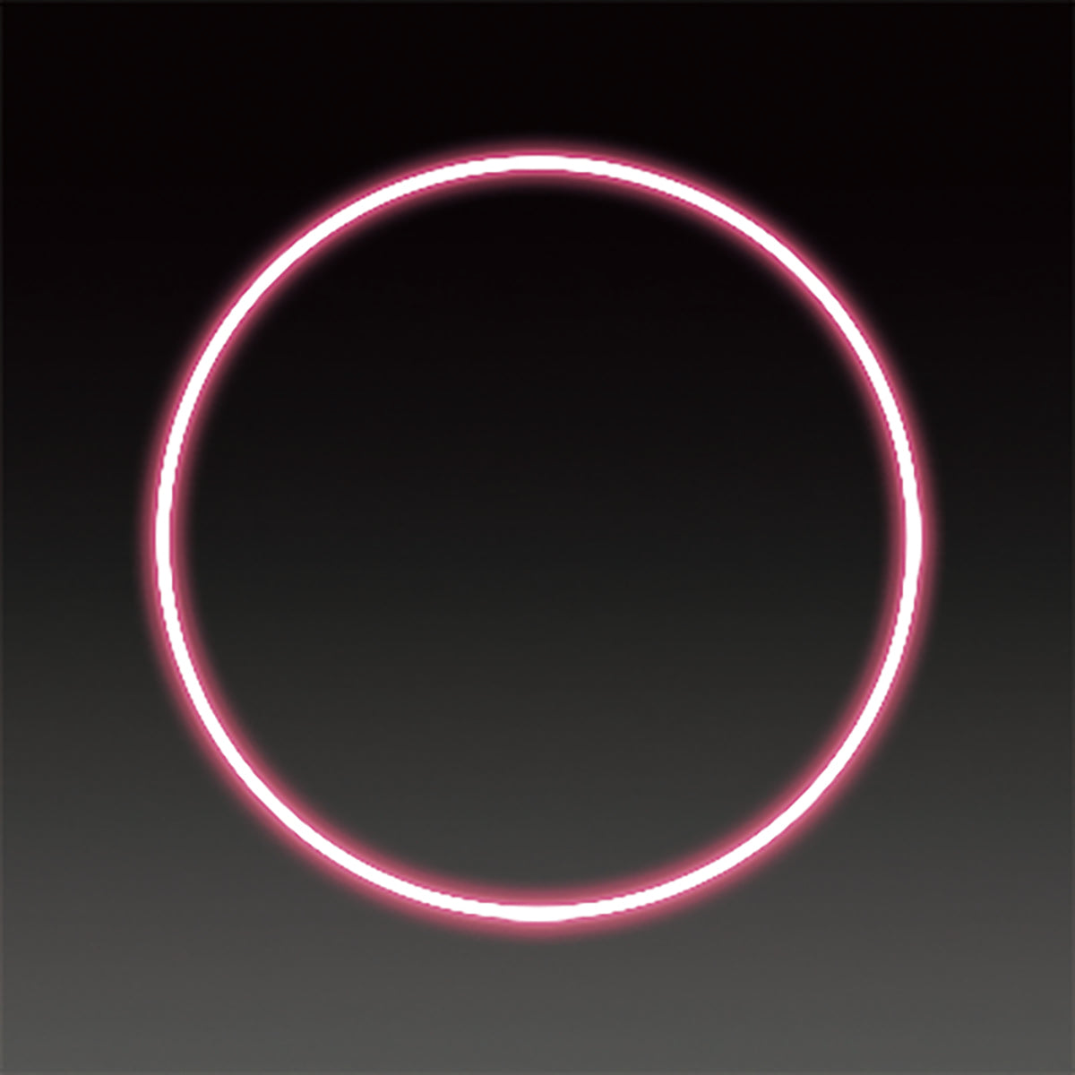 LEDフレキシ リング イルミネーション 飾り ピンク(特大)